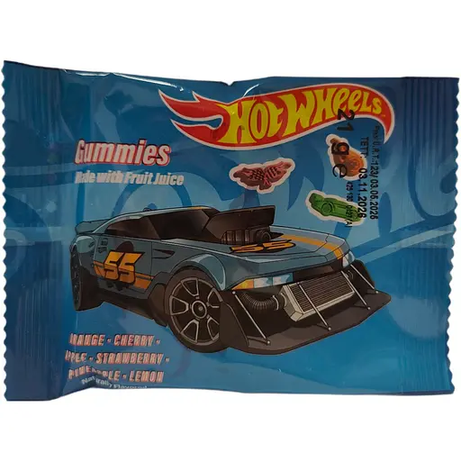 Цукерки желейні Hot Wheels 21 г