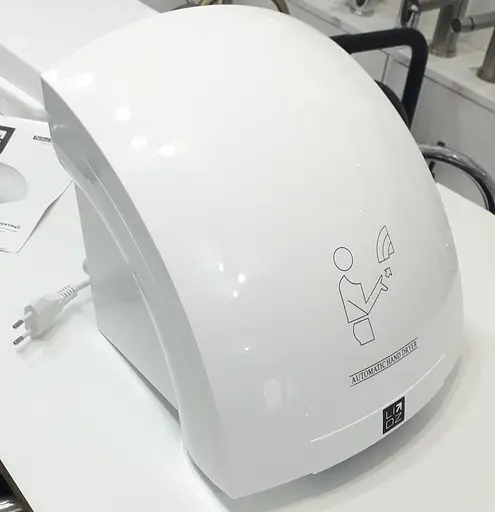 Сушарка для рук Lidz (WHI)-130.01.92 1800 Вт - фото 2