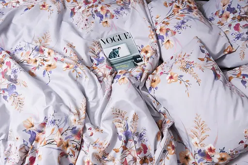 Набор наволочек Moon&Star Мікросатин Premium Spring Bouquet 60х60 см 2 шт - фото 2