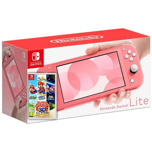 Портативна ігрова приставка Nintendo Switch Lite Coral (045496453176) - фото 3
