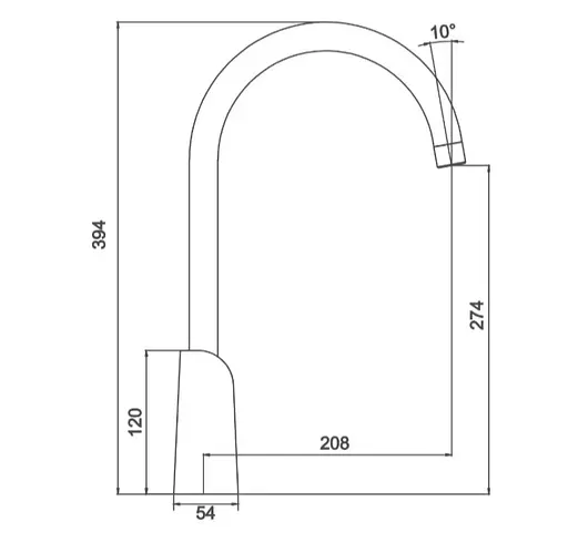 Змішувач для кухні Gappo G4003-8 - фото 4