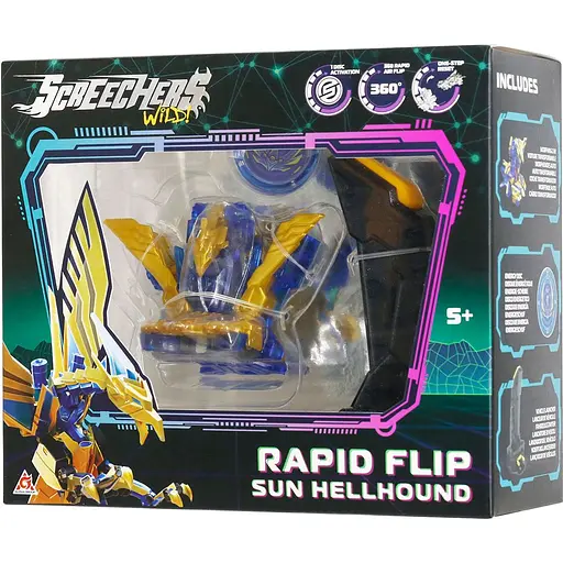 Игровой набор Screechers Wild! Сан Хелхаунд S5 L0.5 V2 (KS686104B) - фото 3