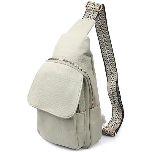 Женская сумка Vintage с одним плечевым ремнем из крупнозернистой экокожи 17х29х9 см sum0026944 - фото 1