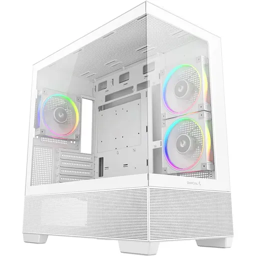 Корпус Deepcool CG380 3F Без БЖ White (R-CG380-WHAGM3-G) - фото 1