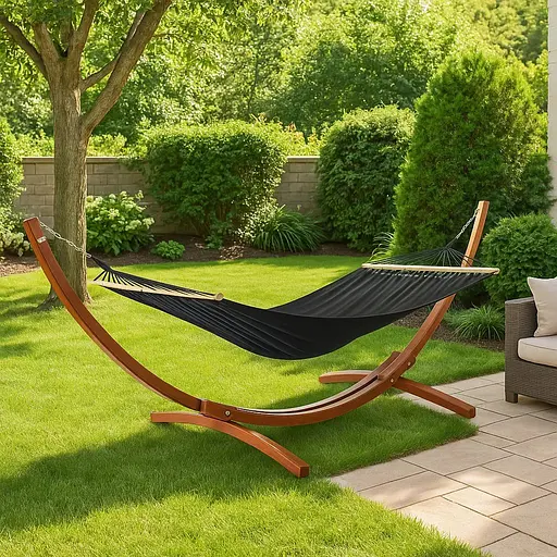 Гамак со стеллажом Di Volio Trevia графитовый - фото 2