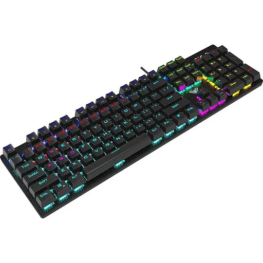 Клавіатура Aula S2022 Black keycap KRGD blue EN/UA (6948391202235) - фото 3