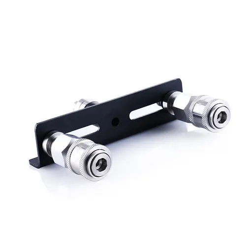 Подвійний коннектор для секс-машин Hismith Quick Connector Adapter with Double Head система KlicLok - фото 5