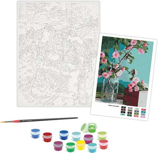 Картина за номерами Rosa Start Ніжність квітів - фото 2