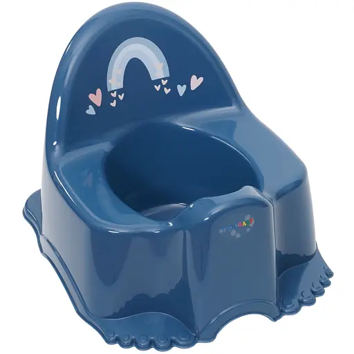 Горщик дитячий Tega Baby Eco Meteo з музикою navy (PO-080-164) - фото 1