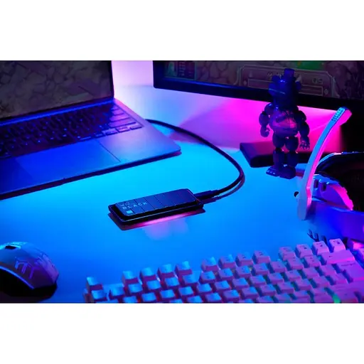 Внешний SSD накопитель Western Digital Black P40 Game Drive 2 TB (WDBAWY0020BBK) [96646] - фото 12