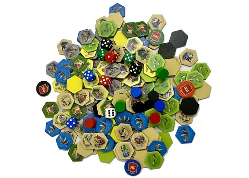 Настільна гра Lelekan Замки Бургундії: Ювілейне Видання (The Castles of Burgundy: 20TH Anniversary) (укр.) (ЗБ5498) - фото 4