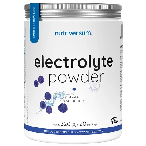 Диетическая добавка Nutriversum ElectrolPowder голубая малина 320 г - фото 1
