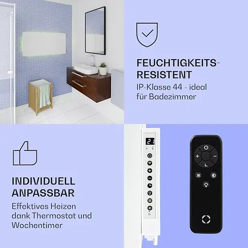 Инфракрасный обогреватель с конвектором Klarstein Mojave 2-в-1 (10039823) - фото 2