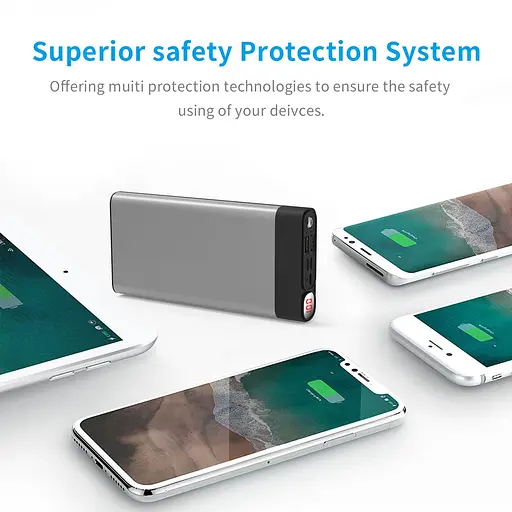 Зарядний пристрій Power Bank Elefull 30000mAh PB-HOUMI-1W - фото 4