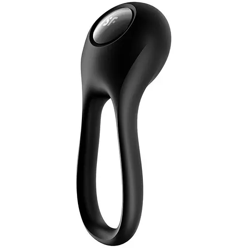 Смарт-віброкільце Satisfyer Majestic Duo для пар 2 мотори управління через додаток і подвійна стимуляція