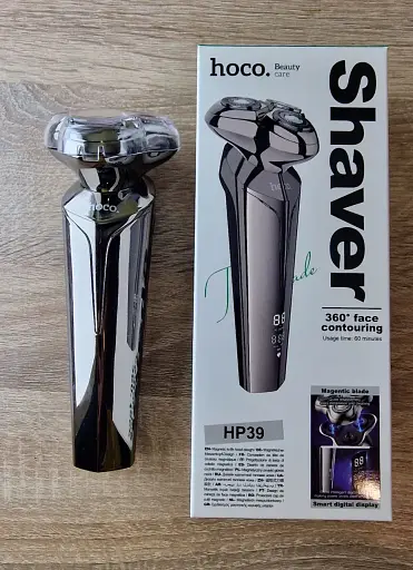 Электробритва роторная Hoco HP39  - фото 2