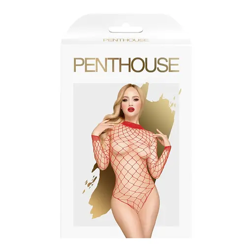 Боді Penthouse Lingerie Scandalous XL червоний - фото 3