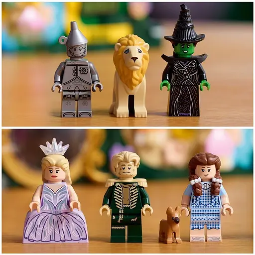 Конструктор LEGO Wicked Эмеральд-сити Настенный декор 1518 деталей (75685) - фото 8