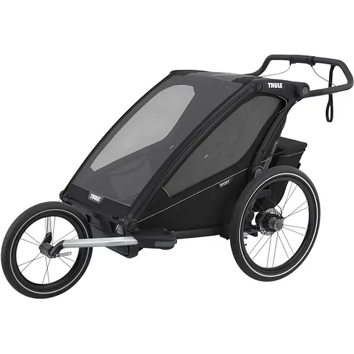 Дитяча коляска Thule Chariot Sport Double (Midnight Black) (TH 10201023) - фото 2