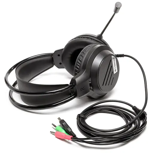 Навушники дротові Hölmer ігрові з підсвіткою (H-01GS) - фото 16