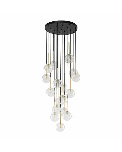 Підвісний світильник TK Lighting 5945 Nilos G9 17x6W IP20 Bk - фото 1
