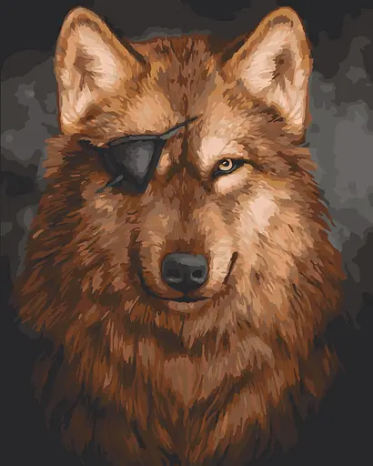 Картина за номерами. Art Craft Вервольф 40х50 см 11645-AC