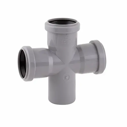 Крестовина канализационная TA Sewage 50, 90° CZ050003 - фото 1