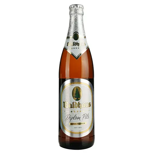 Пиво Waldhaus Diplom Pils світле 4.9% 0.5 л