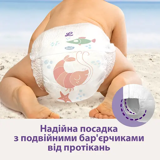 Підгузки-трусики для плавання Libero Swimpants Medium 3 (10-16 кг), 12 шт. - фото 4