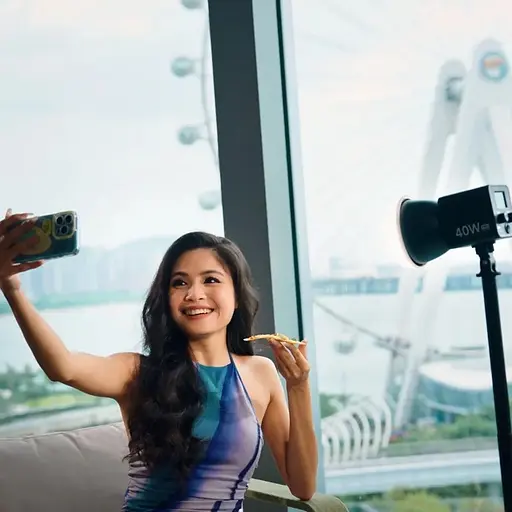 Видеосвет Ulanzi Vijim 40W Pro COB Fill Light Black (UV-L023 40WPRO) - фото 13