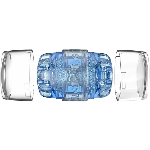 Мастурбатор Fleshlight Quickshot Turbo Blue Ice - фото 5