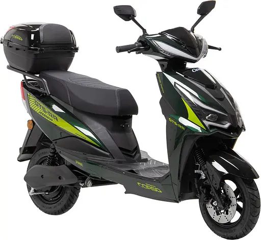 Електроскутер Двомісний Corso GTS-RR (2000W 72V/30Ah) Зелений