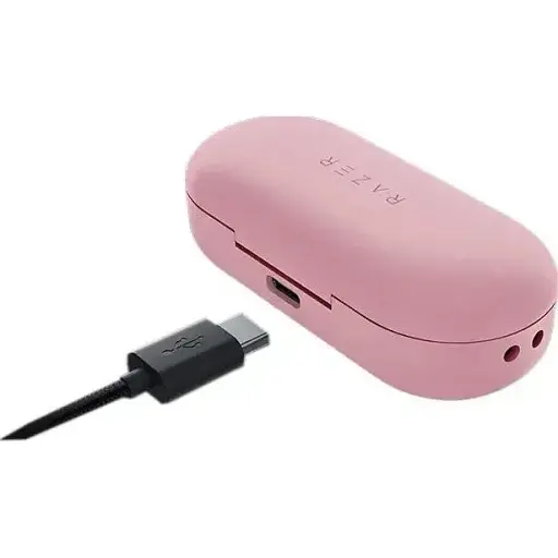 Наушники TWS Razer Hammerhead True Wireless Quartz Pink (RZ12-02970600-R3M1) - фото 3