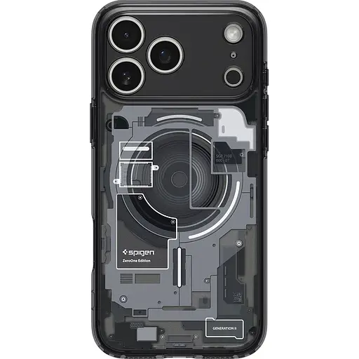 Чехол Spigen Ultra Hybrid MagSafe Zero One для Apple iPhone 17 Pro Black ACS10353 (149405)