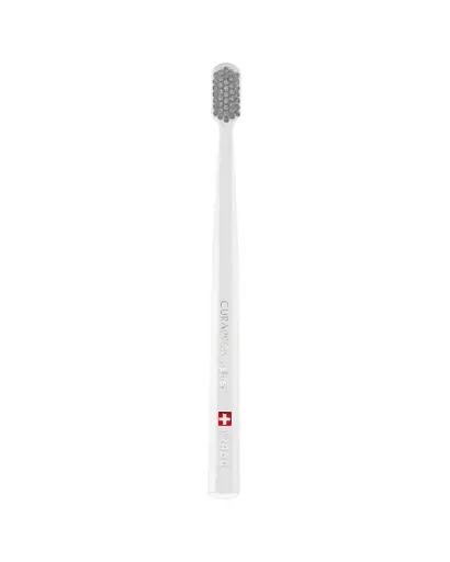 Зубна щітка Curaprox Velvet 12460 біла з сірим - фото 2
