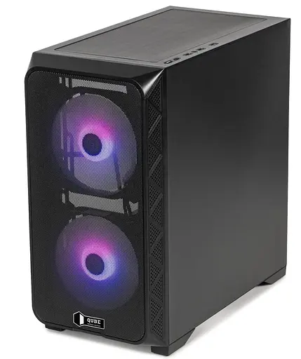 Корпус QUBE FLOW Black (FLOW_FBNU3) Без БП - фото 6