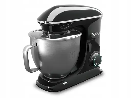 Тестомес миксер планетарный Zeegma PLANEET CHEF BLACK 2200 Вт - фото 4