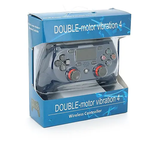 Геймпад-джойстик DoubleShock S8P Wireless PS4 Double Motor Vibration DUALSHOCK 4 Dark Blue - фото 3