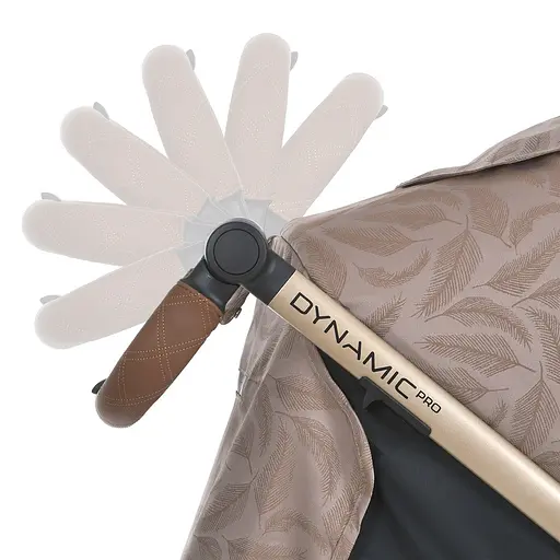 Детская прогулочная коляска-книга El Camino ME 1053G-2 Dynamic Pro Special Beige Бежева - фото 7