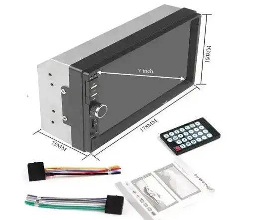 Автомагнітола MP5 7010B 2DIN з сенсорним екраном 7" - фото 7