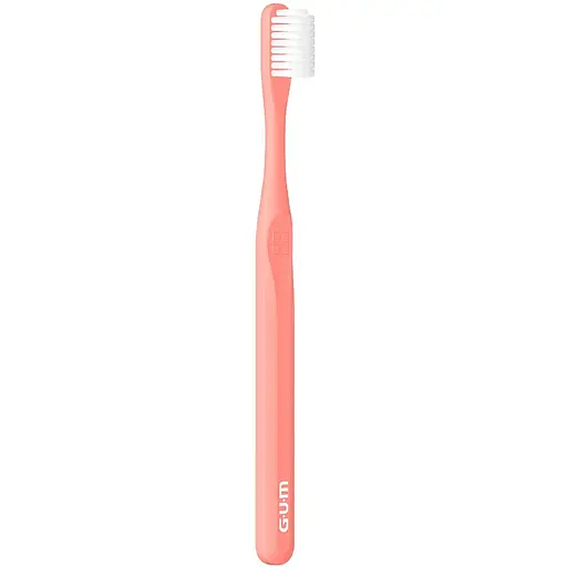 Зубна щітка GUM Classic Bio-Based Handle м'яка рожева - фото 1