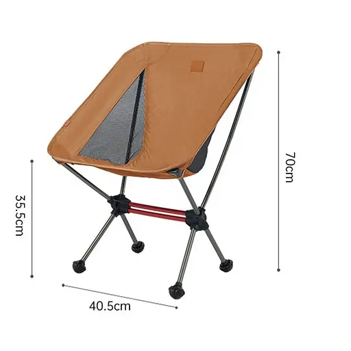 Стул складной легкий Naturehike Stellaluna L01 CNK2350JJ017 Оранжевый - фото 2