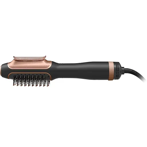 Фен-щітка Rowenta Reverso Dry & Brush 2в1 1200 Вт чорний-золотистий (CF9840F0) - фото 2