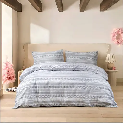 Постельное белье Lotus Home Фланель - Ida евро (svt-2000022349178) - фото 3