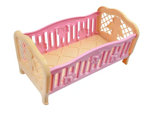 Ліжечко для ляльок з набором постільної білизни, Технок, 4494 - фото 2