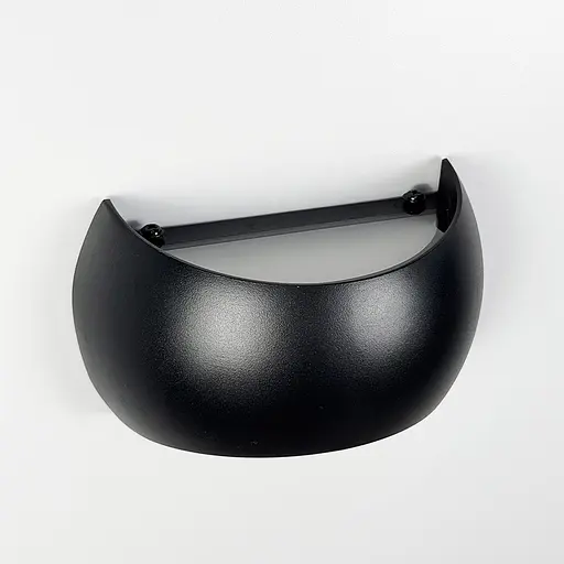 Бра в черном округлом корпусе 18х10 см Line F Арт. WB9/180 BK - фото 2