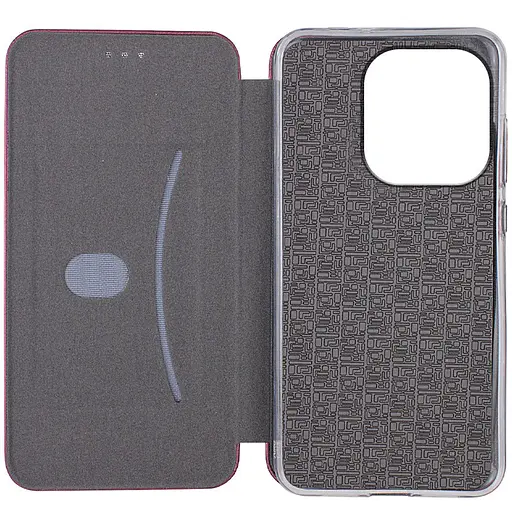 Шкіряний чохол-книжка Classy для Infinix Smart 9 4G / Hot 50i Бордовий - фото 4