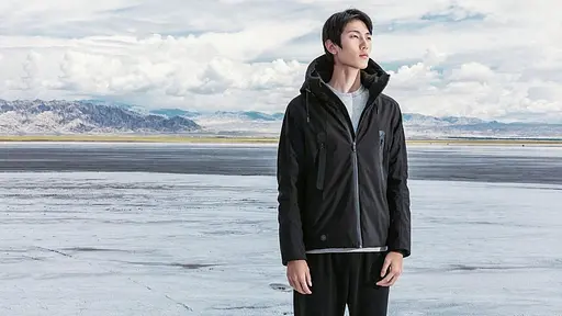 Термокуртка Hot Temperature Control Down Jacket XL черная  - фото 2