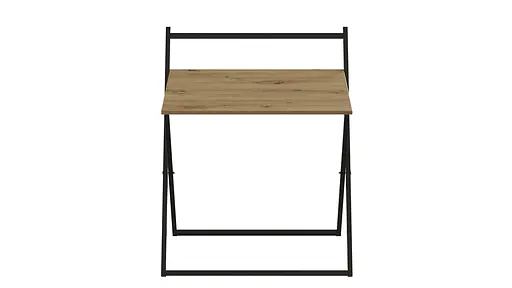 Стіл трансформер Компакт 3 750x790x720 Чорний метал ДСП Дуб Артізан 16 мм FRD-104681 - фото 3