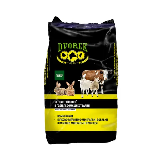 Комбікорм для телят Dvorek Престартер-Текростарт від 5 до 90 дн. 25 кг